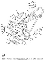 Yamaha parts diagram for 134-23484-10-00 - Ref #21
