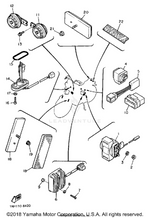 Yamaha parts diagram for 2AE-83371-11-00 - Ref #12