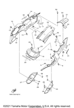 Yamaha parts diagram for 1WS-2171E-00-P1 - Ref #19