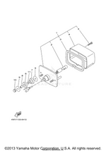 Yamaha parts diagram for 90201-154E9-00 - Ref #11