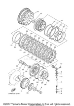 Yamaha parts diagram for 1FK-16383-00-00 - Ref #19