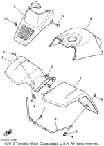 Yamaha parts diagram for 90154-05051-00 - Ref #10