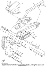 Yamaha parts diagram for 4XV-28372-00-00 - Ref #36