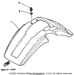 Yamaha parts diagram for 90119-06172-00 - Ref #2