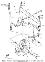 Yamaha parts diagram for 95607-14200-00 - Ref #21