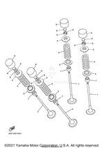 Yamaha parts diagram for 39P-12119-00-00 - Ref #7