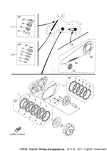 Yamaha parts diagram for 2UJ-23145-00-00 - Ref #13