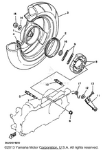 Yamaha parts diagram for 4BX-W253E-00-00 - Ref #8