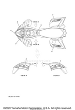 Yamaha parts diagram for BCX-F1571-20-00 - Ref #1