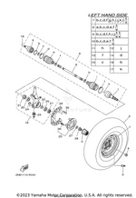 Yamaha parts diagram for 90114-12002-00 - Ref #26