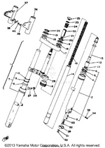 Yamaha parts diagram for 214-23118-00-00 - Ref #22