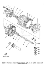 Yamaha parts diagram for 1HX-16331-00-00 - Ref #9