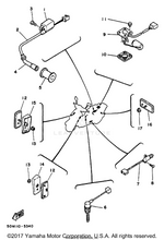 Yamaha parts diagram for 50M-82566-00-00 - Ref #7