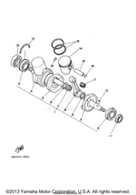 Yamaha parts diagram for 278-17424-01-00 - Ref #12