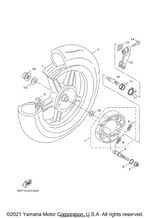 Yamaha parts diagram for 5SU-F5355-00-00 - Ref #12