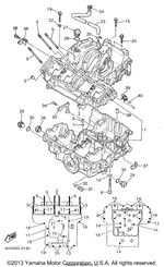 Yamaha parts diagram for 3FV-15363-00-00 - Ref #27