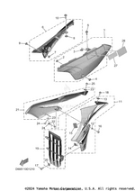 Yamaha parts diagram for 90387-06307-00 - Ref #2