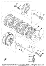 Yamaha parts diagram for 99999-00910-00