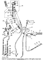 Yamaha parts diagram for 59V-26361-00-00 - Ref #34