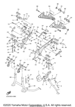 Yamaha parts diagram for 3HE-27435-00-00 - Ref #19