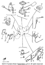 Yamaha parts diagram for 4X7-85110-00-00 - Ref #22
