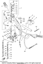 Yamaha parts diagram for 90501-123A0-00 - Ref #43