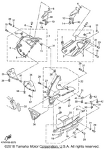Yamaha parts diagram for 4XV-28328-30-00 - Ref #17
