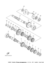 Yamaha parts diagram for 93102-17187-00 - Ref #27