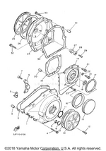 Yamaha parts diagram for 90468-98132-00 - Ref #17