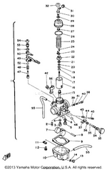 Yamaha parts diagram for 361-14147-00-00 - Ref #26