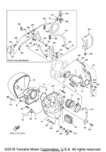Yamaha parts diagram for 90445-146K8-00 - Ref #28