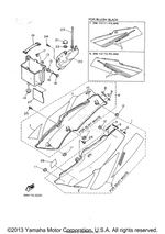 Yamaha parts diagram for 3HH-2173L-50-00 - Ref #2