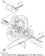 Yamaha parts diagram for 4ES-25304-10-00 - Ref #11