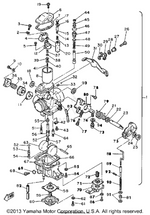 Yamaha parts diagram for 583-14536-00-00 - Ref #7