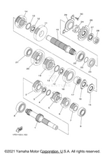 Yamaha parts diagram for 93306-20593-00 - Ref #22