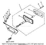 Yamaha parts diagram for 90387-067K6-00 - Ref #9