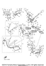 Yamaha parts diagram for 1TX-28267-00-00 - Ref #23