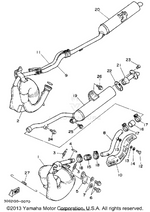 Yamaha parts diagram for 90202-05191-00 - Ref #13