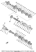 Yamaha parts diagram for 156-17429-00-00 - Ref #35