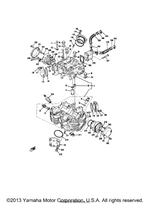 Yamaha parts diagram for 256-11134-21-00