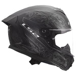 Rapid III Crypt Full Face Motorcycle Helmet Matte Black