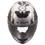 Rapid III Dreamcatcher Full Face Motorcycle Helmet Chameleon White