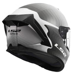 Rapid III Flow Full Face Motorcycle Helmet Gloss White Gray Black