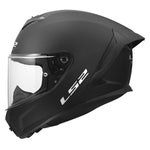 Rapid III Solid Full Face Motorcycle Helmet Matte Black