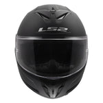Rapid III Solid Full Face Motorcycle Helmet Matte Black