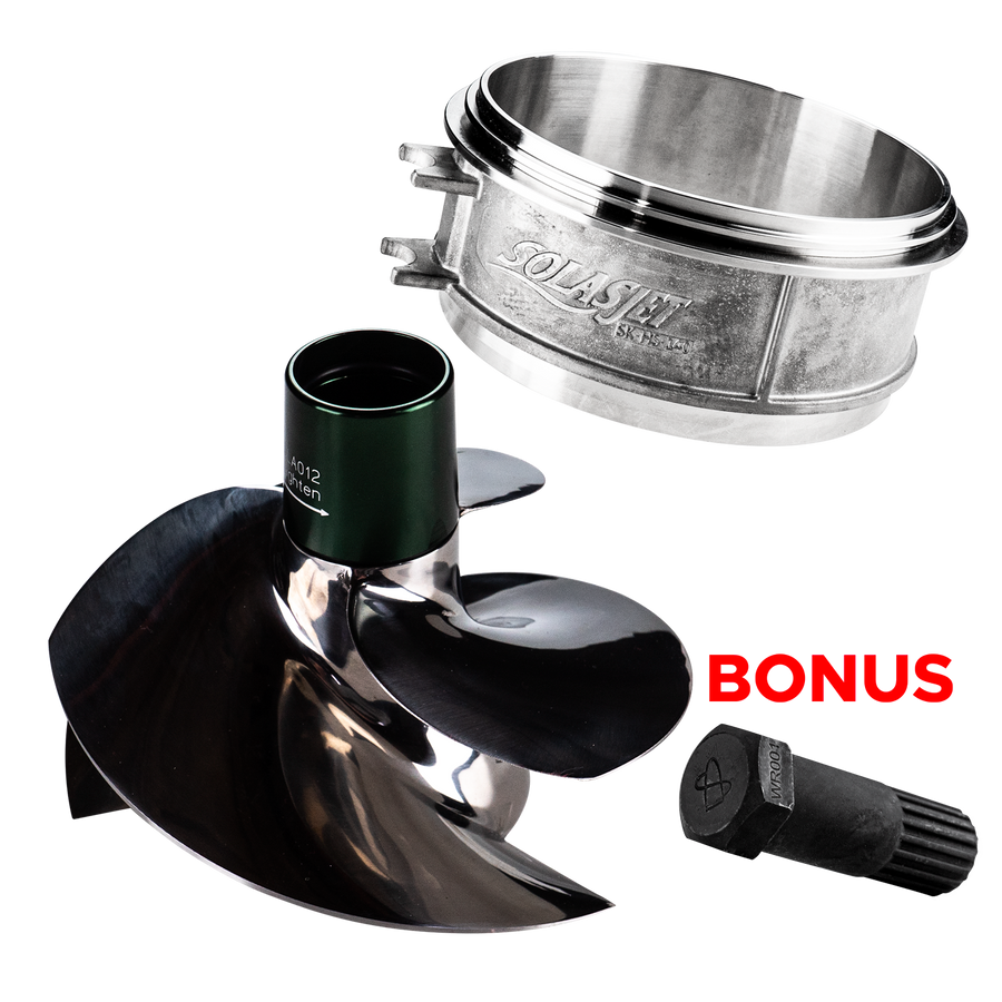 Solas 12/14 Seadoo Spark Impeller, Liner & Tool Combo