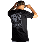 Black/Grey Accelerate Short Sleeve T-Shirt