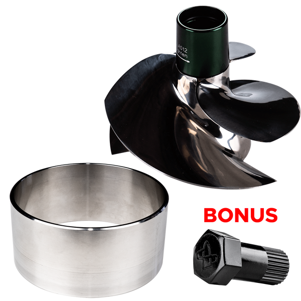 Solas 13/18 Seadoo RXP-X, RXT-X & GTX LTD 300 Impeller, Pump Liner & Tool Combo