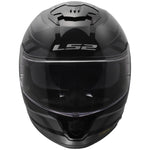 Stream II Fury Full Face Motorcycle Helmet W/  SunShield Gloss Black Gray