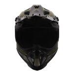Subverter Evo Battalion Motocross Motorcycle Helmet Gloss Green Black